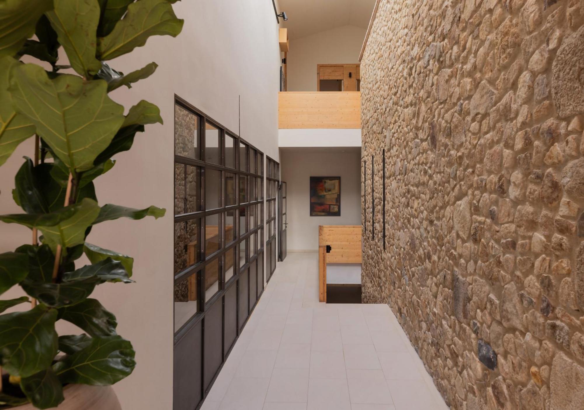 Can Bufi Espectacular Casa Con Piscina Interior Llagostera Bagian luar foto
